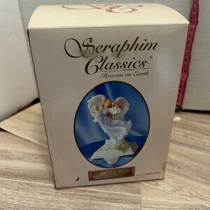 Seraphim Classics Celeste “Light of the World” Angel Stocking Holder – w/COA